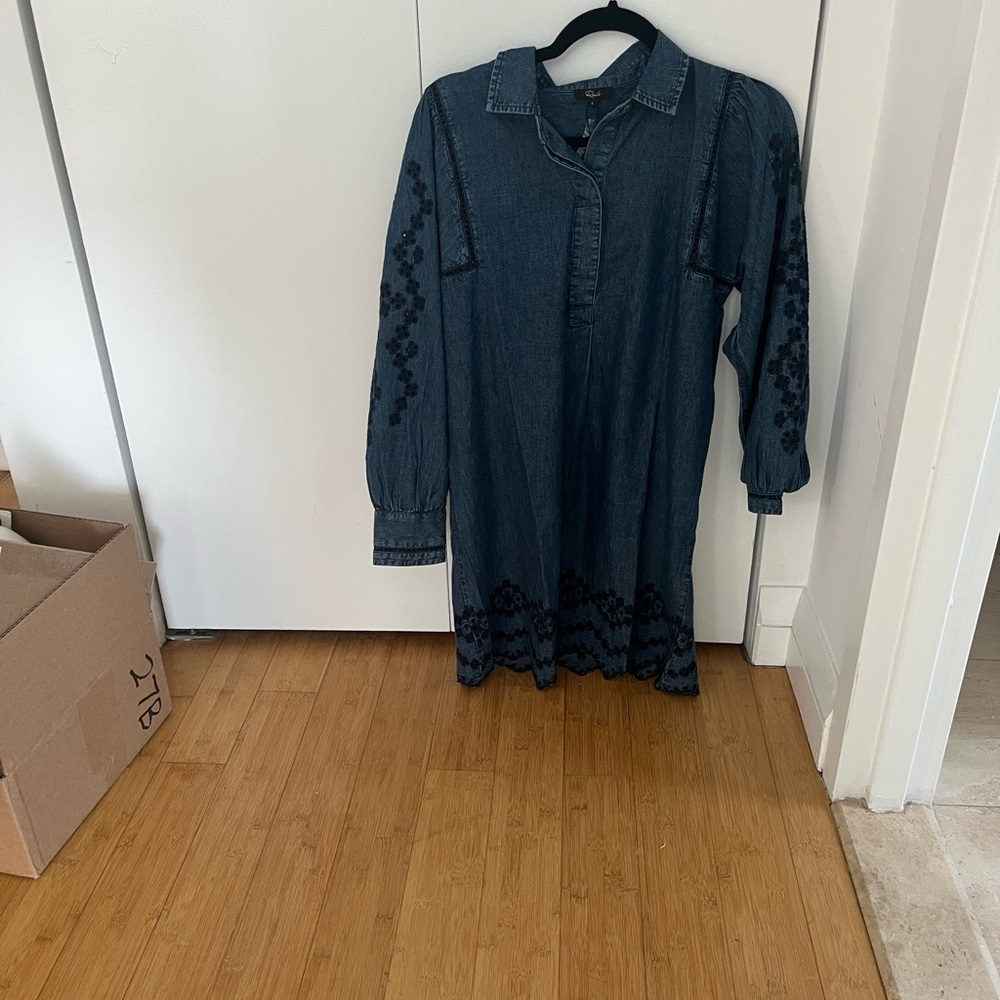 NWT Rails Fernanda Dress - Dark Vintage Wash